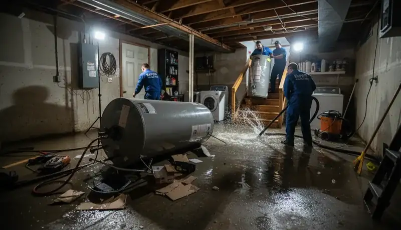 Expert Plumbing Pro - emergency-water-heater-replacement-for-a-flooded-basement-in-evans-co