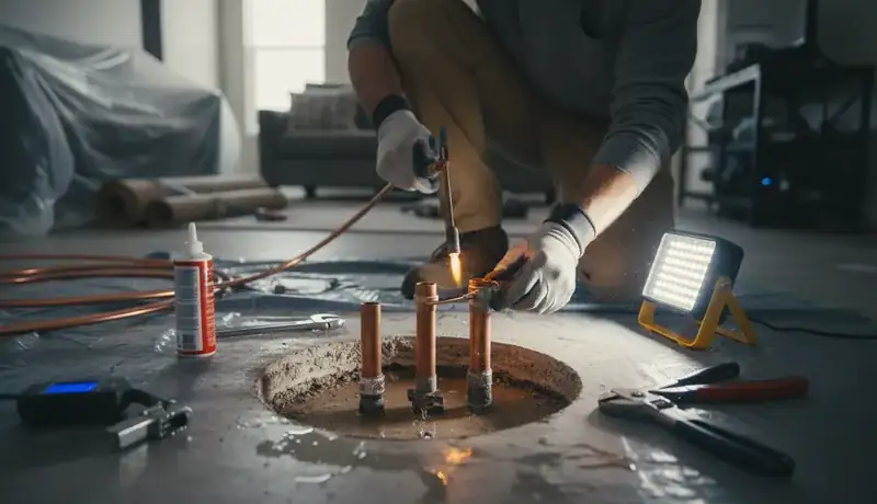 Expert Plumbing Pro - slab-leak-repair